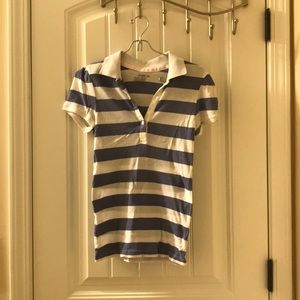 Stripped collared shirt